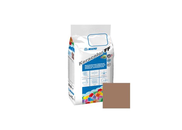 Затирка швов Mapei Keracolor FF №142 5кг Коричневый