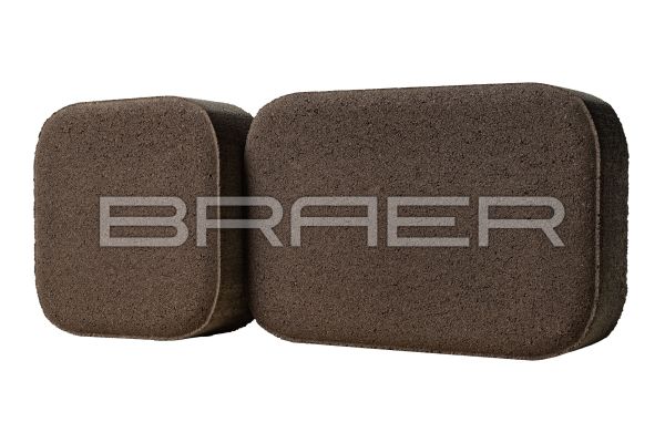 Тротуарная плитка BRAER Классико Дуо (Коричневый) Тротуарная плитка BRAER Классико Дуо (Коричневый)